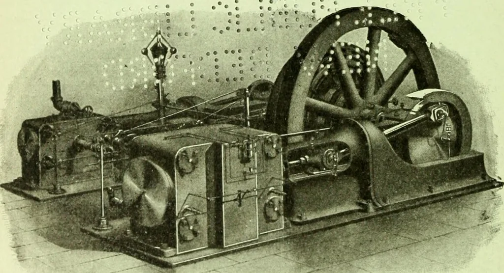 An illustration from Official American textile directory; containing reports of all the textile manufacturing establishments in the United States and Canada, together with the yarn trade index ... Comp. annually by the Textile world journal, 1913, leaf 55