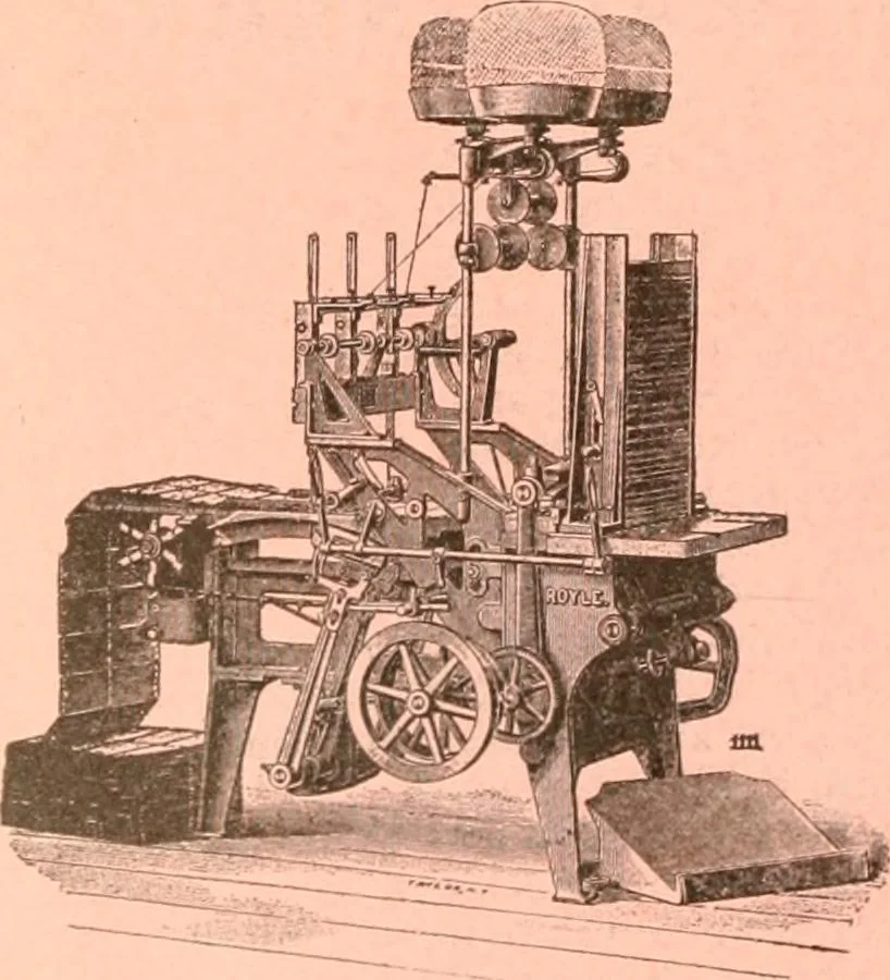 An illustration from Official American textile directory; containing reports of all the textile manufacturing establishments in the United States and Canada, together with the yarn trade index ... Comp. annually by the Textile world journal, 1913, leaf 615
