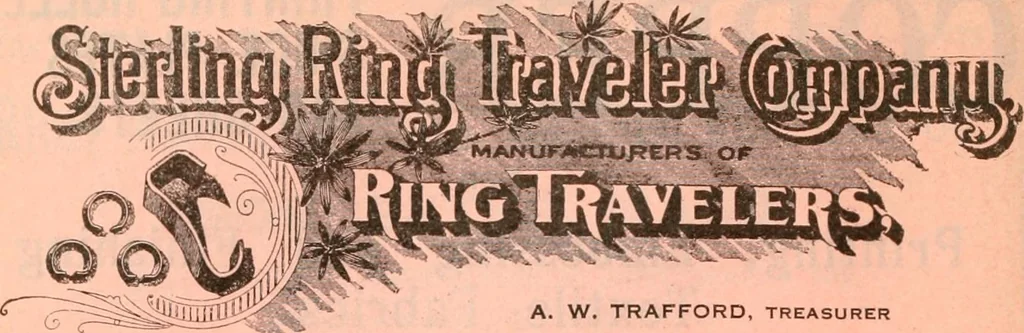 An illustration from Official American textile directory; containing reports of all the textile manufacturing establishments in the United States and Canada, together with the yarn trade index ... Comp. annually by the Textile world journal, 1913, leaf 619