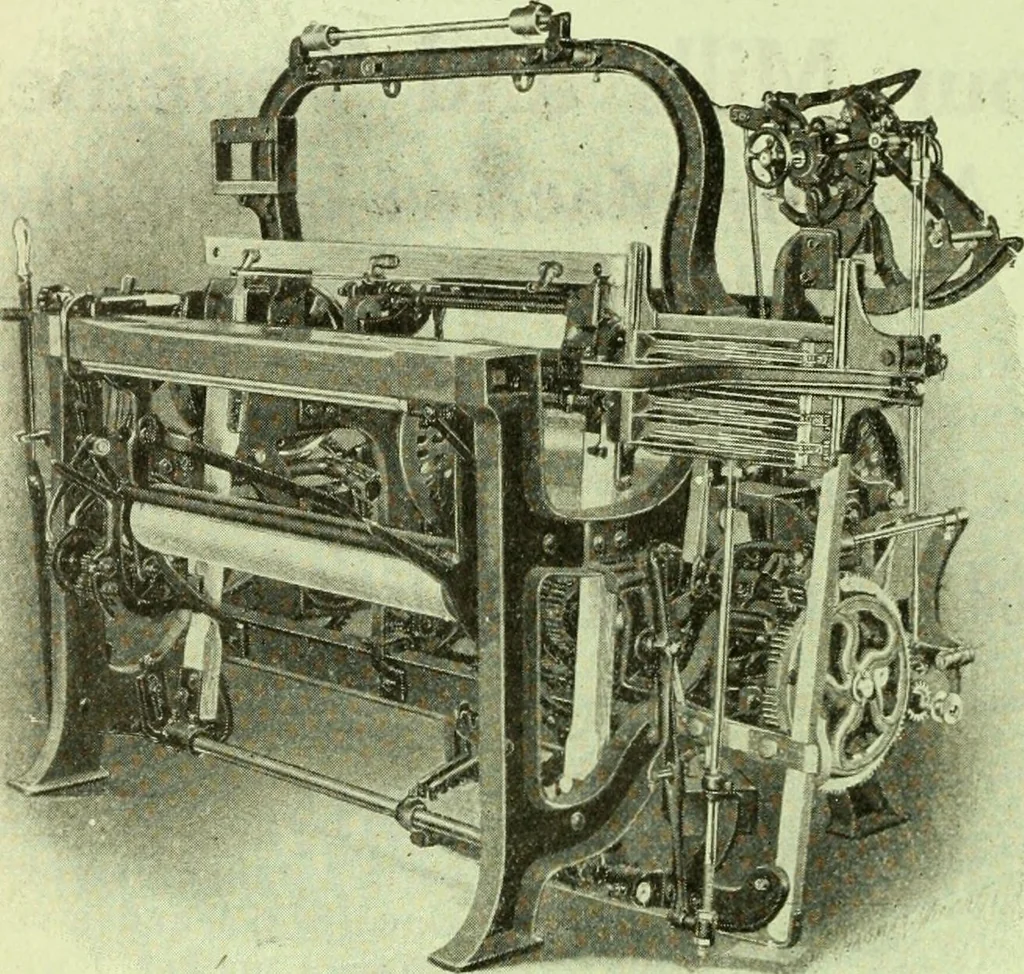 An illustration from Official American textile directory; containing reports of all the textile manufacturing establishments in the United States and Canada, together with the yarn trade index ... Comp. annually by the Textile world journal, 1913, leaf 7