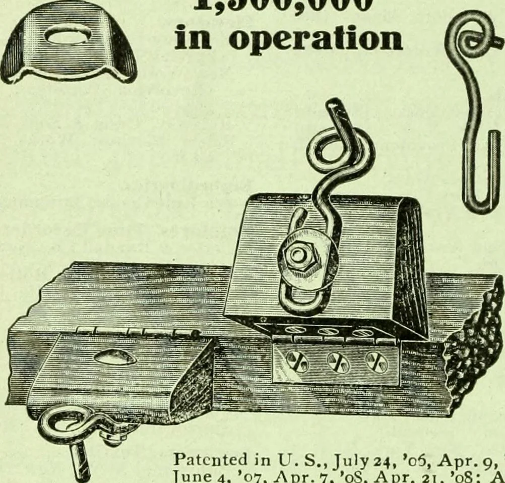 An illustration from Official American textile directory; containing reports of all the textile manufacturing establishments in the United States and Canada, together with the yarn trade index ... Comp. annually by the Textile world journal, 1913, leaf 73