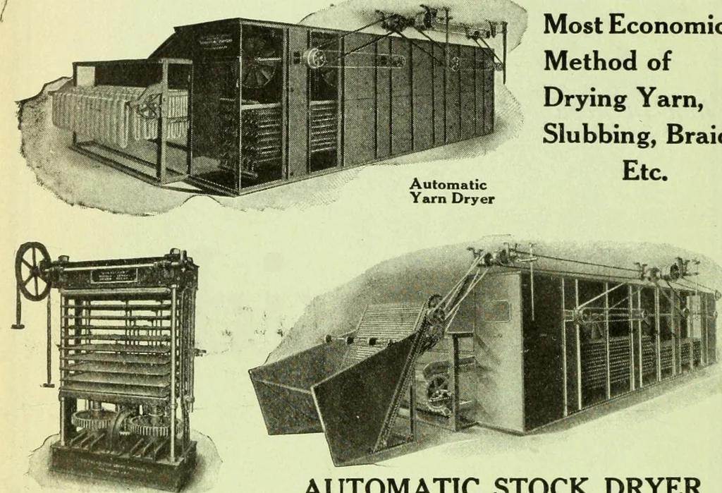 An illustration from Official American textile directory; containing reports of all the textile manufacturing establishments in the United States and Canada, together with the yarn trade index ... Comp. annually by the Textile world journal, 1913, leaf 9