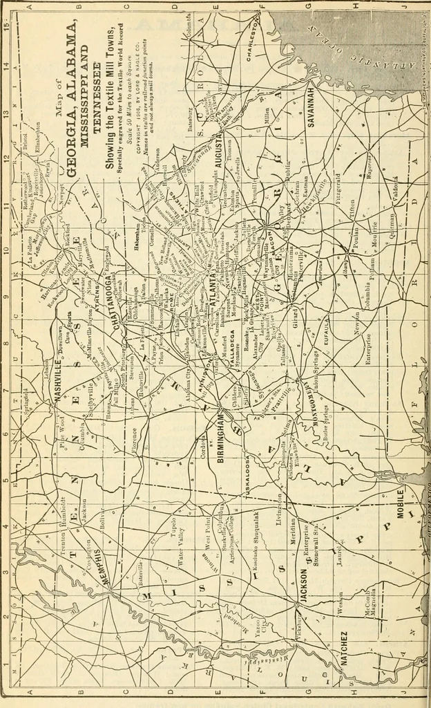 An illustration from Official American textile directory; containing reports of all the textile manufacturing establishments in the United States and Canada, together with the yarn trade index ... Comp. annually by the Textile world journal, 1913, leaf 99