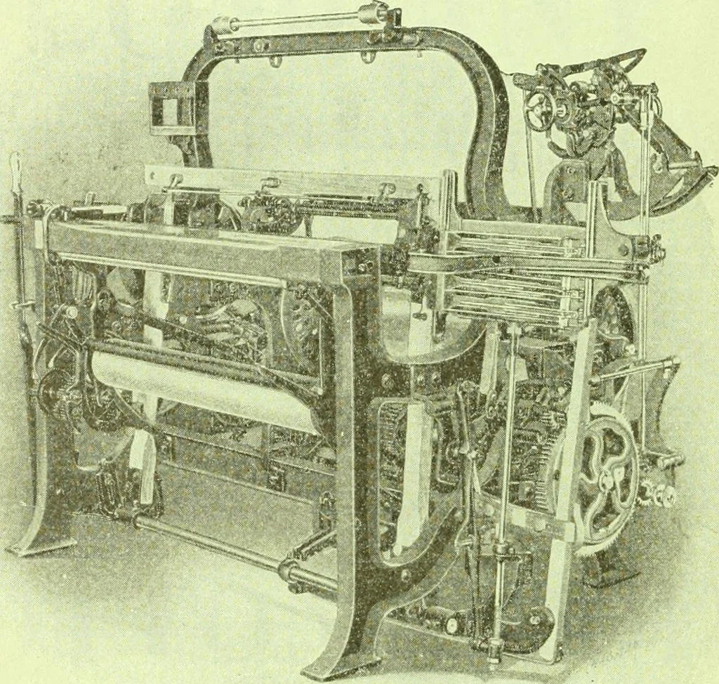 An illustration from Official American textile directory; containing reports of all the textile manufacturing establishments in the United States and Canada, together with the yarn trade index ... Comp. annually by the Textile world journal, 1914, leaf 11