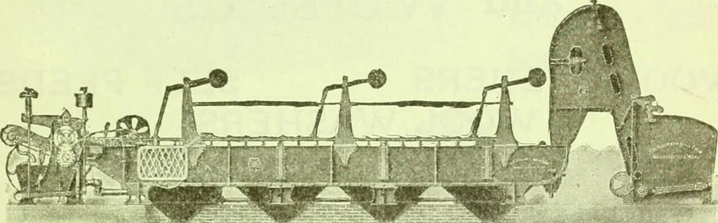 An illustration from Official American textile directory; containing reports of all the textile manufacturing establishments in the United States and Canada, together with the yarn trade index ... Comp. annually by the Textile world journal, 1914, leaf 14
