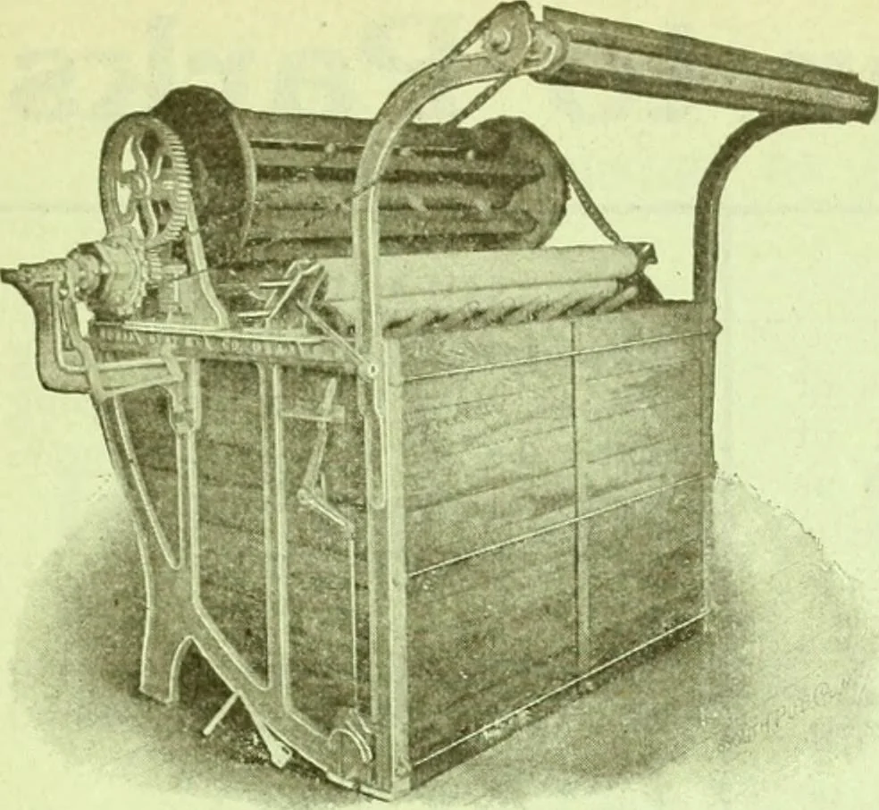 An illustration from Official American textile directory; containing reports of all the textile manufacturing establishments in the United States and Canada, together with the yarn trade index ... Comp. annually by the Textile world journal, 1914, leaf 16