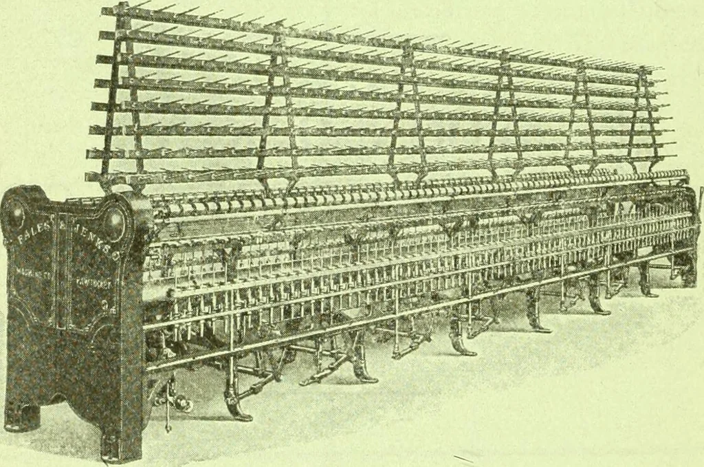 An illustration from Official American textile directory; containing reports of all the textile manufacturing establishments in the United States and Canada, together with the yarn trade index ... Comp. annually by the Textile world journal, 1914, leaf 19