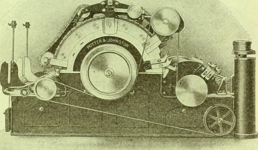 An illustration from Official American textile directory; containing reports of all the textile manufacturing establishments in the United States and Canada, together with the yarn trade index ... Comp. annually by the Textile world journal, 1914, leaf 20