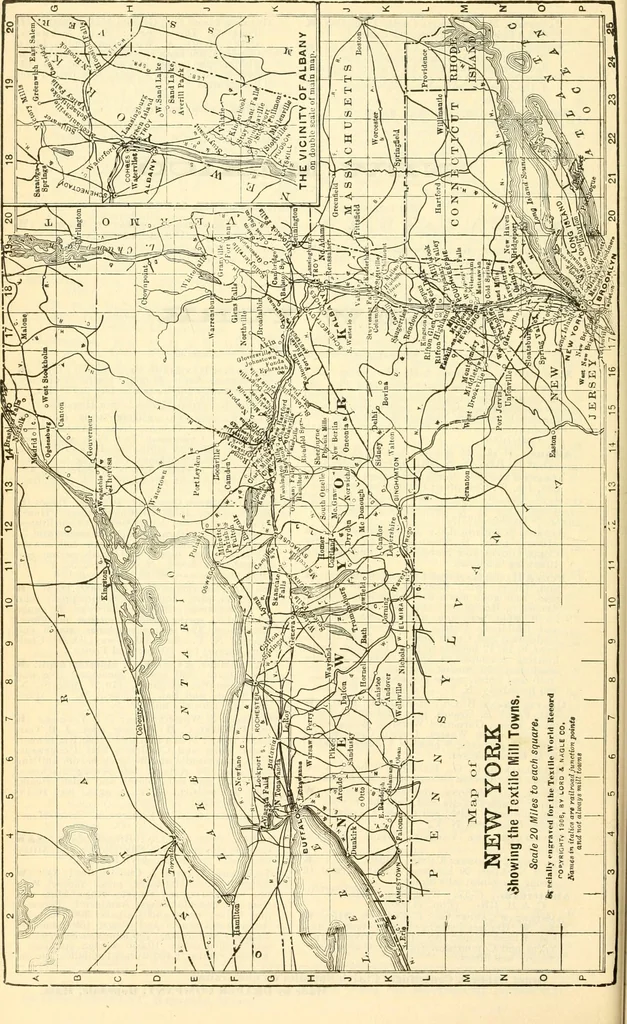 An illustration from Official American textile directory; containing reports of all the textile manufacturing establishments in the United States and Canada, together with the yarn trade index ... Comp. annually by the Textile world journal, 1914, leaf 211