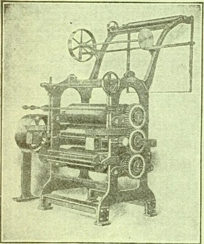 An illustration from Official American textile directory; containing reports of all the textile manufacturing establishments in the United States and Canada, together with the yarn trade index ... Comp. annually by the Textile world journal, 1914, leaf 23