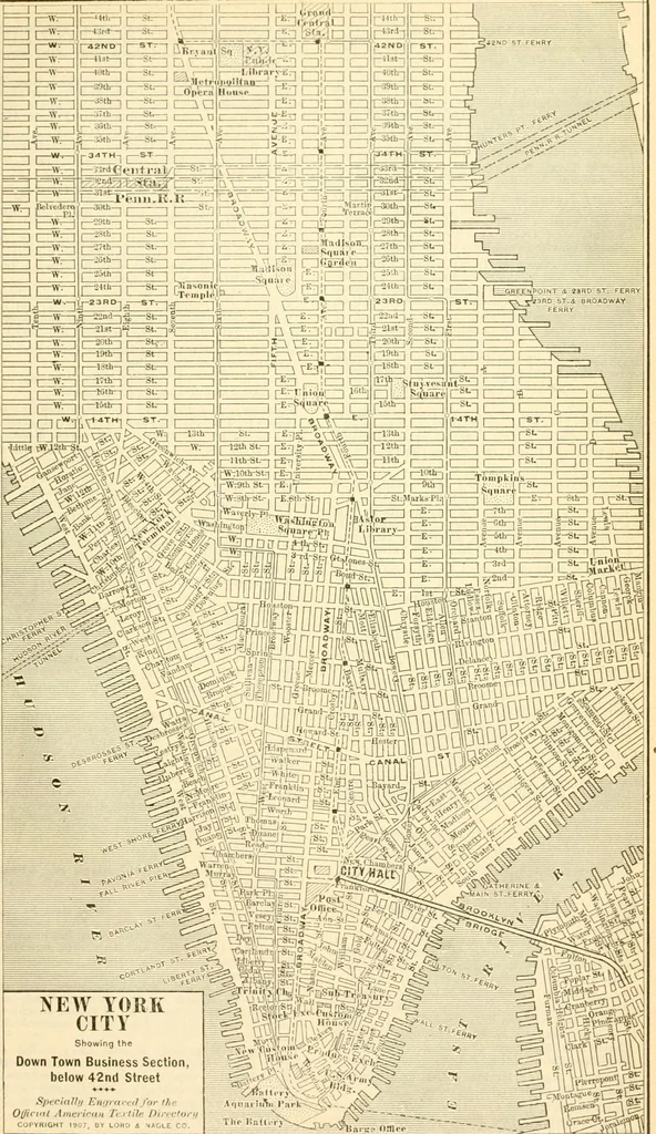 An illustration from Official American textile directory; containing reports of all the textile manufacturing establishments in the United States and Canada, together with the yarn trade index ... Comp. annually by the Textile world journal, 1914, leaf 230