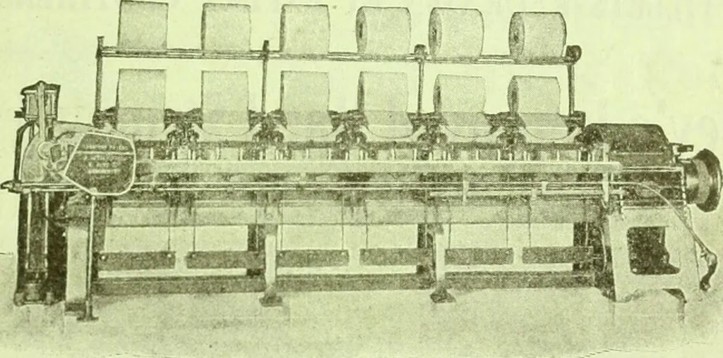 An illustration from Official American textile directory; containing reports of all the textile manufacturing establishments in the United States and Canada, together with the yarn trade index ... Comp. annually by the Textile world journal, 1914, leaf 28