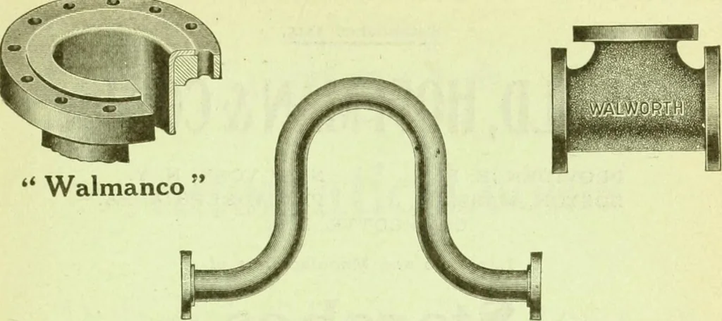 An illustration from Official American textile directory; containing reports of all the textile manufacturing establishments in the United States and Canada, together with the yarn trade index ... Comp. annually by the Textile world journal, 1914, leaf 34