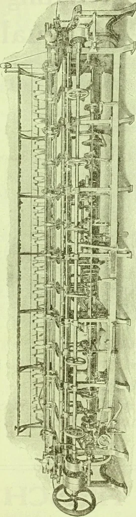 An illustration from Official American textile directory; containing reports of all the textile manufacturing establishments in the United States and Canada, together with the yarn trade index ... Comp. annually by the Textile world journal, 1914, leaf 46
