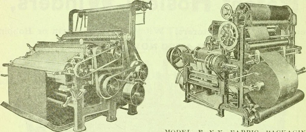 An illustration from Official American textile directory; containing reports of all the textile manufacturing establishments in the United States and Canada, together with the yarn trade index ... Comp. annually by the Textile world journal, 1914, leaf 49