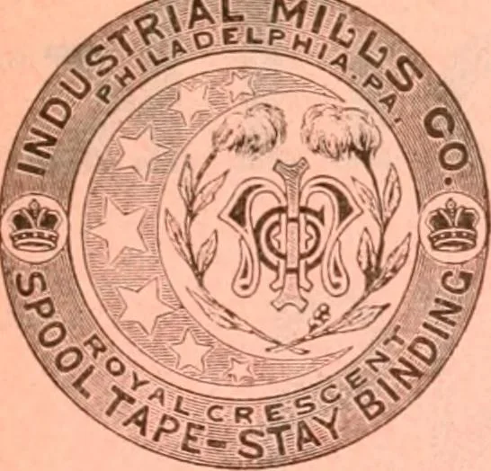 An illustration from Official American textile directory; containing reports of all the textile manufacturing establishments in the United States and Canada, together with the yarn trade index ... Comp. annually by the Textile world journal, 1914, leaf 490