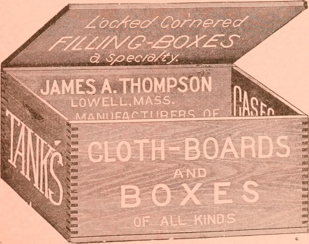 An illustration from Official American textile directory; containing reports of all the textile manufacturing establishments in the United States and Canada, together with the yarn trade index ... Comp. annually by the Textile world journal, 1914, leaf 502