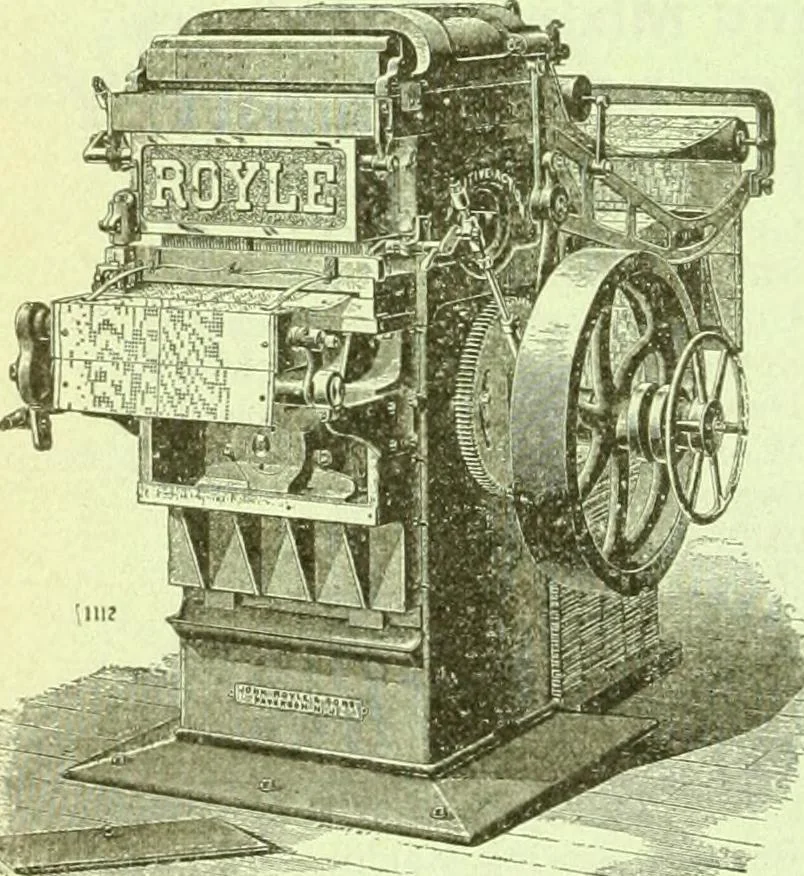 An illustration from Official American textile directory; containing reports of all the textile manufacturing establishments in the United States and Canada, together with the yarn trade index ... Comp. annually by the Textile world journal, 1914, leaf 617