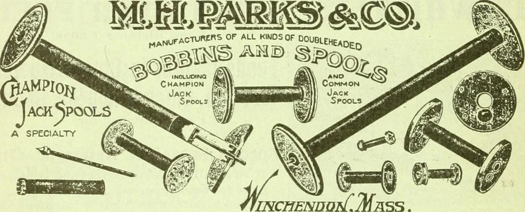 An illustration from Official American textile directory; containing reports of all the textile manufacturing establishments in the United States and Canada, together with the yarn trade index ... Comp. annually by the Textile world journal, 1914, leaf 639