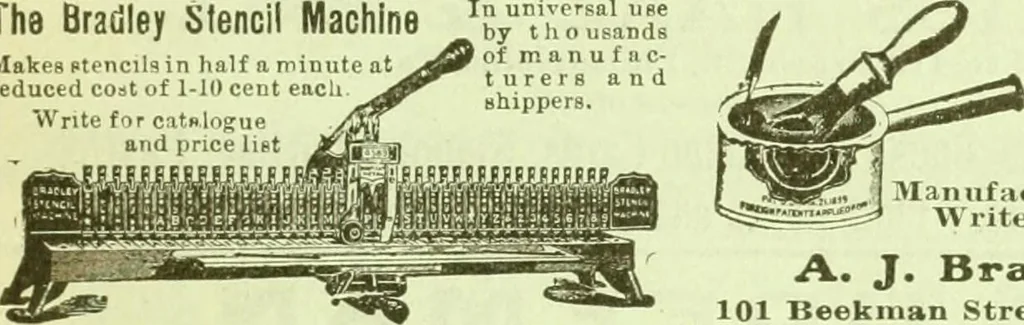 An illustration from Official American textile directory; containing reports of all the textile manufacturing establishments in the United States and Canada, together with the yarn trade index ... Comp. annually by the Textile world journal, 1914, leaf 642