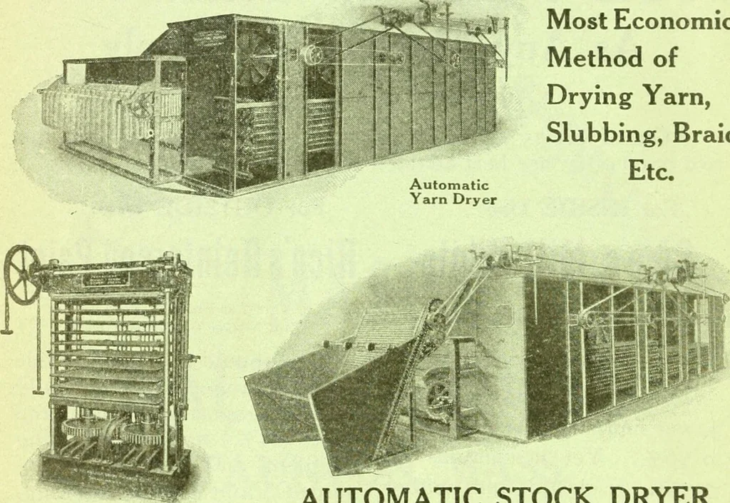 An illustration from Official American textile directory; containing reports of all the textile manufacturing establishments in the United States and Canada, together with the yarn trade index ... Comp. annually by the Textile world journal, 1914, leaf 7
