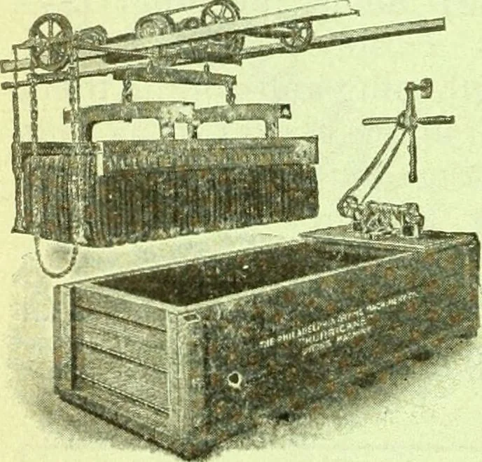 An illustration from Official American textile directory; containing reports of all the textile manufacturing establishments in the United States and Canada, together with the yarn trade index ... Comp. annually by the Textile world journal, 1914, leaf 7
