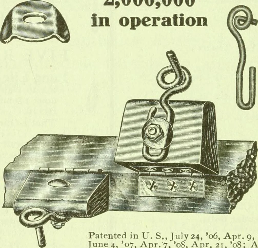 An illustration from Official American textile directory; containing reports of all the textile manufacturing establishments in the United States and Canada, together with the yarn trade index ... Comp. annually by the Textile world journal, 1914, leaf 83