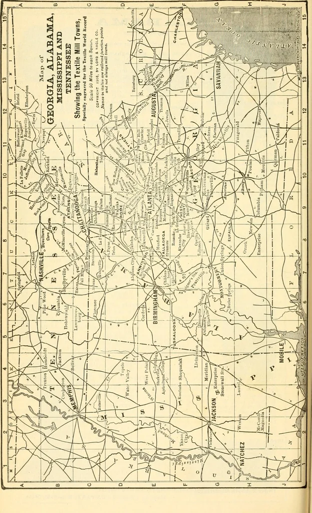 An illustration from Official American textile directory; containing reports of all the textile manufacturing establishments in the United States and Canada, together with the yarn trade index ... Comp. annually by the Textile world journal, 1914, leaf 99