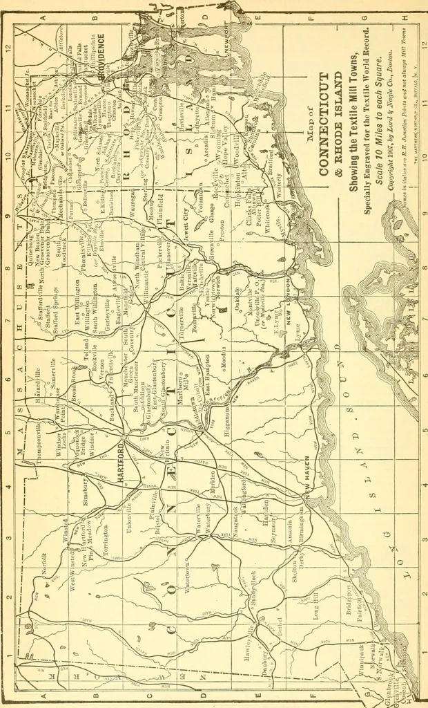 An illustration from Official American textile directory; containing reports of all the textile manufacturing establishments in the United States and Canada, together with the yarn trade index ... Comp. annually by the Textile world journal, 1915, leaf 109