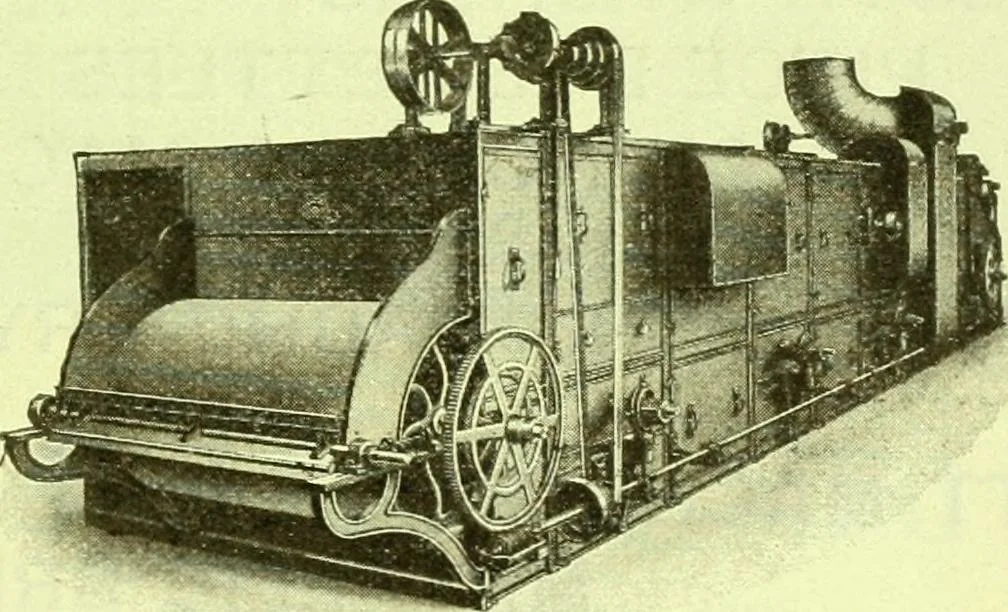 An illustration from Official American textile directory; containing reports of all the textile manufacturing establishments in the United States and Canada, together with the yarn trade index ... Comp. annually by the Textile world journal, 1915, leaf 14