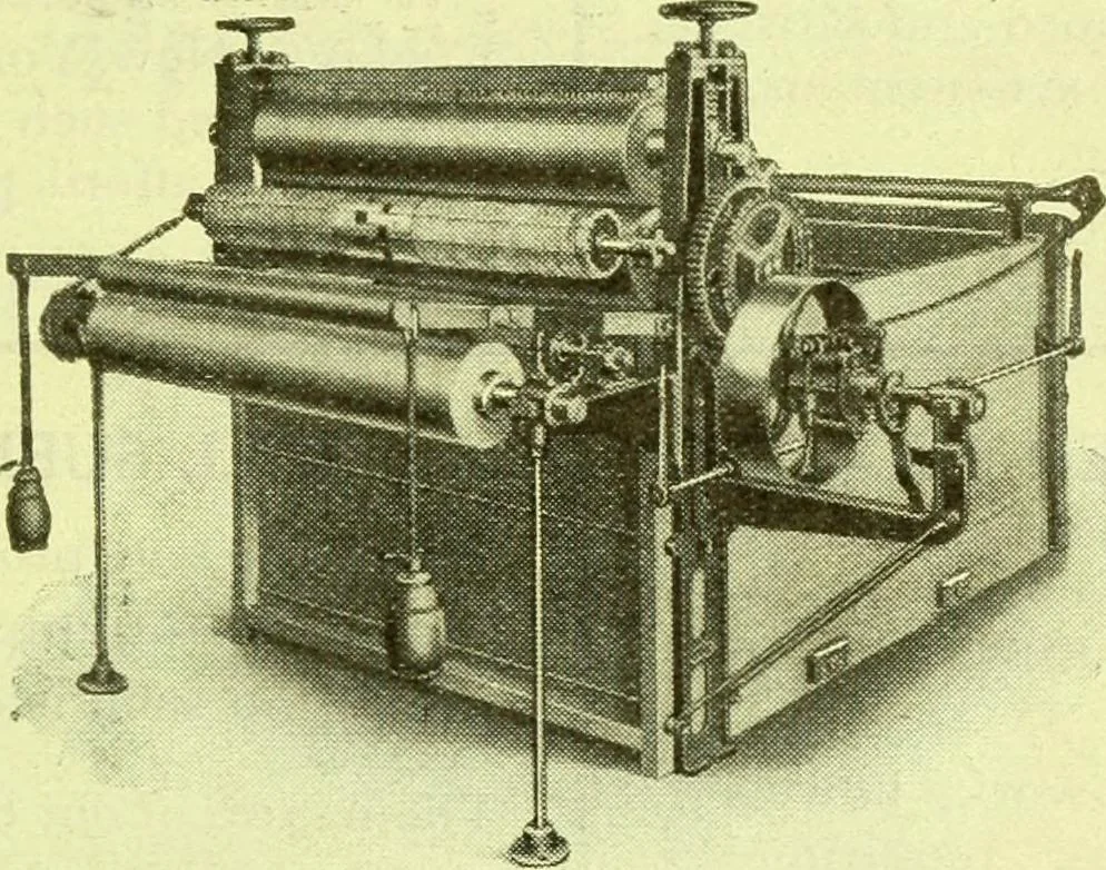 An illustration from Official American textile directory; containing reports of all the textile manufacturing establishments in the United States and Canada, together with the yarn trade index ... Comp. annually by the Textile world journal, 1915, leaf 18