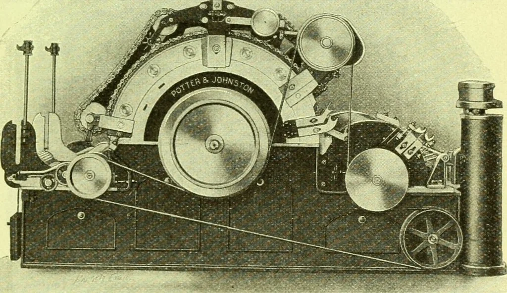 An illustration from Official American textile directory; containing reports of all the textile manufacturing establishments in the United States and Canada, together with the yarn trade index ... Comp. annually by the Textile world journal, 1915, leaf 20