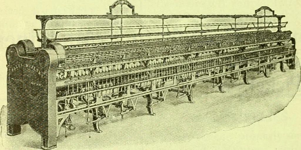 An illustration from Official American textile directory; containing reports of all the textile manufacturing establishments in the United States and Canada, together with the yarn trade index ... Comp. annually by the Textile world journal, 1915, leaf 21