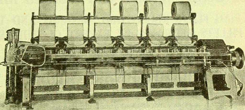 An illustration from Official American textile directory; containing reports of all the textile manufacturing establishments in the United States and Canada, together with the yarn trade index ... Comp. annually by the Textile world journal, 1915, leaf 30