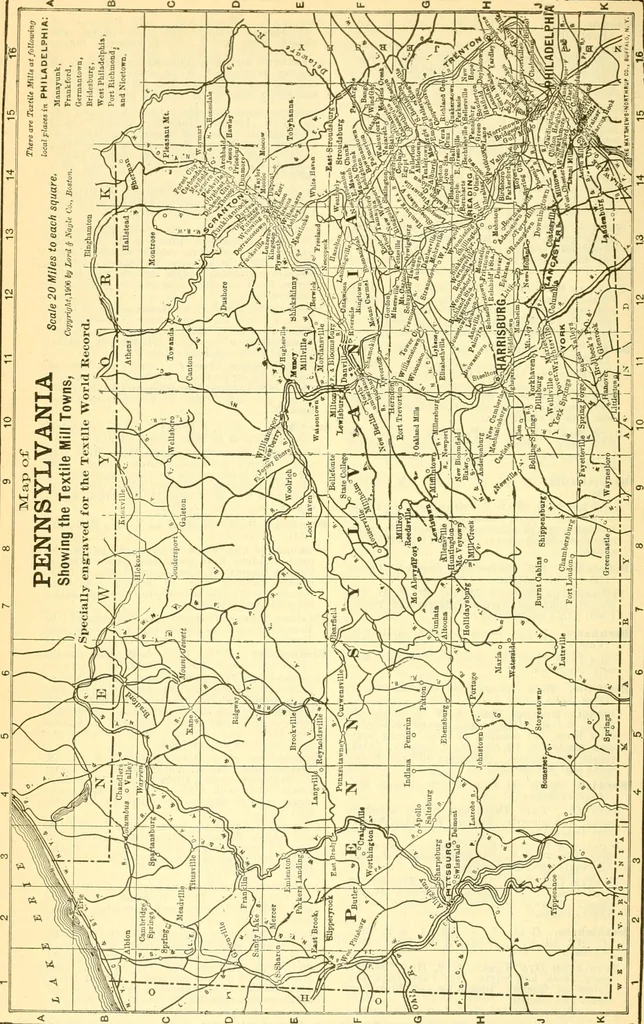 An illustration from Official American textile directory; containing reports of all the textile manufacturing establishments in the United States and Canada, together with the yarn trade index ... Comp. annually by the Textile world journal, 1915, leaf 311