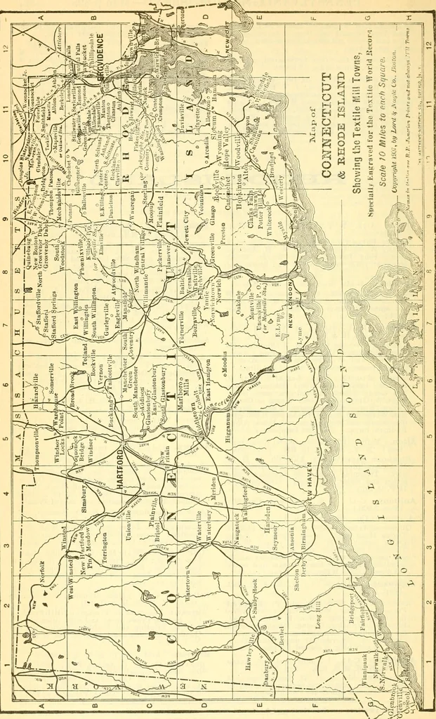 An illustration from Official American textile directory; containing reports of all the textile manufacturing establishments in the United States and Canada, together with the yarn trade index ... Comp. annually by the Textile world journal, 1915, leaf 343