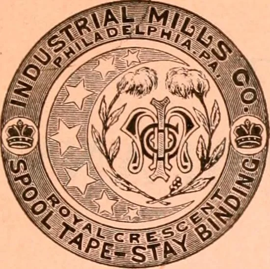 An illustration from Official American textile directory; containing reports of all the textile manufacturing establishments in the United States and Canada, together with the yarn trade index ... Comp. annually by the Textile world journal, 1915, leaf 430