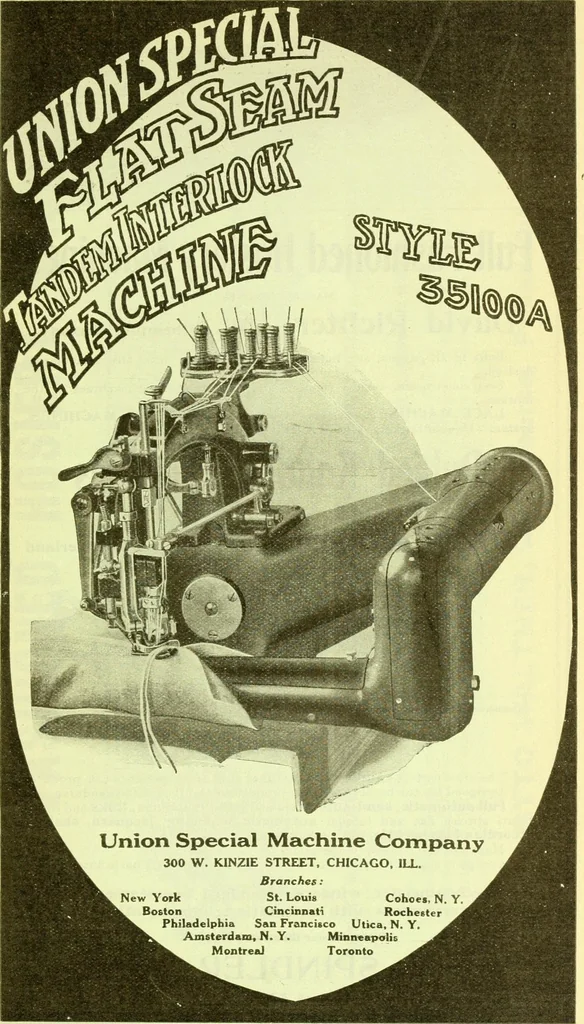 An illustration from Official American textile directory; containing reports of all the textile manufacturing establishments in the United States and Canada, together with the yarn trade index ... Comp. annually by the Textile world journal, 1915, leaf 44