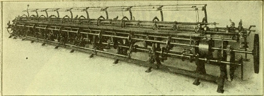 An illustration from Official American textile directory; containing reports of all the textile manufacturing establishments in the United States and Canada, together with the yarn trade index ... Comp. annually by the Textile world journal, 1915, leaf 45