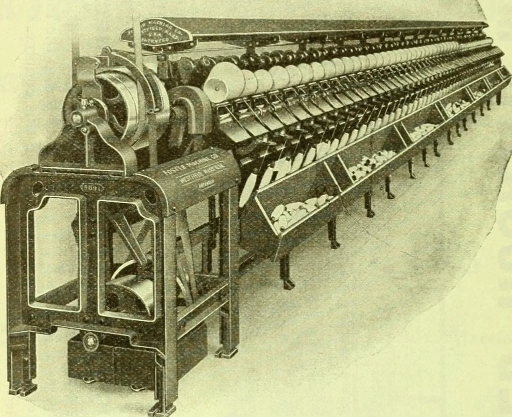 An illustration from Official American textile directory; containing reports of all the textile manufacturing establishments in the United States and Canada, together with the yarn trade index ... Comp. annually by the Textile world journal, 1915, leaf 47