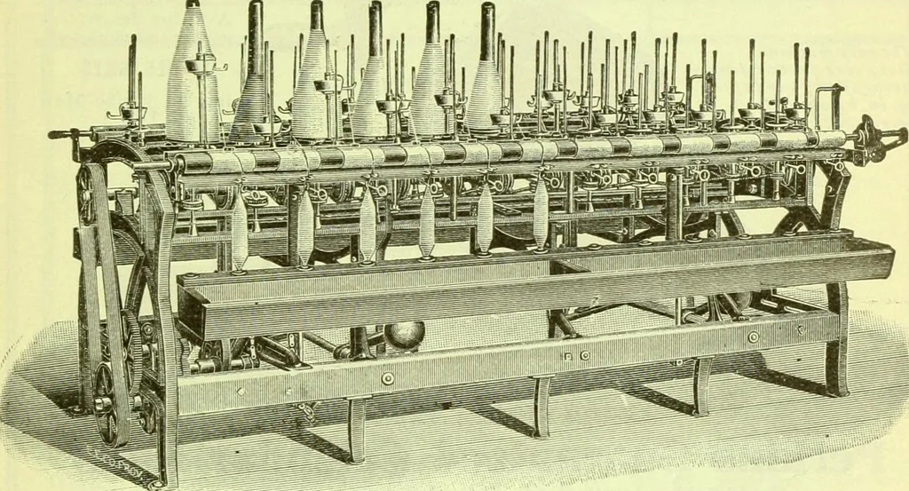 An illustration from Official American textile directory; containing reports of all the textile manufacturing establishments in the United States and Canada, together with the yarn trade index ... Comp. annually by the Textile world journal, 1915, leaf 48