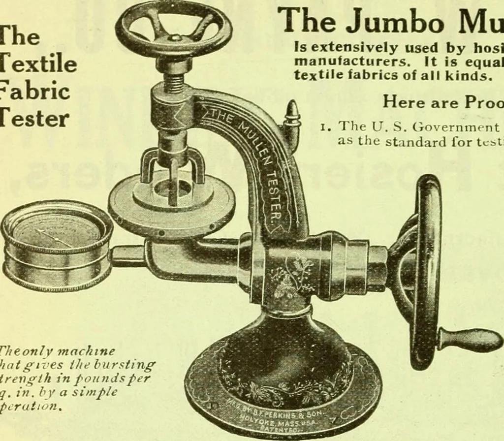 An illustration from Official American textile directory; containing reports of all the textile manufacturing establishments in the United States and Canada, together with the yarn trade index ... Comp. annually by the Textile world journal, 1915, leaf 49