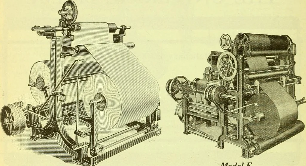 An illustration from Official American textile directory; containing reports of all the textile manufacturing establishments in the United States and Canada, together with the yarn trade index ... Comp. annually by the Textile world journal, 1915, leaf 51