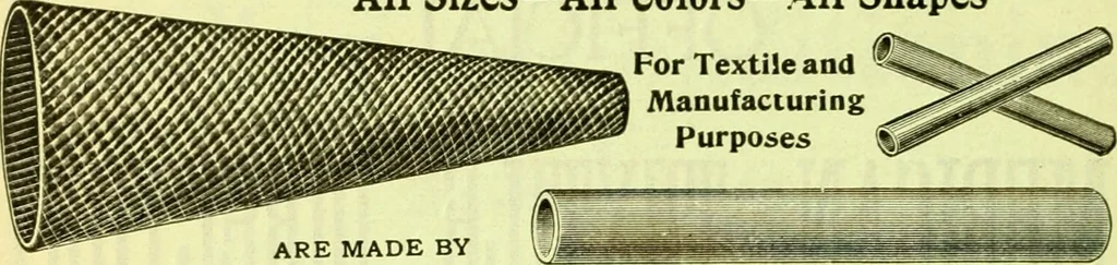 An illustration from Official American textile directory; containing reports of all the textile manufacturing establishments in the United States and Canada, together with the yarn trade index ... Comp. annually by the Textile world journal, 1915, leaf 59