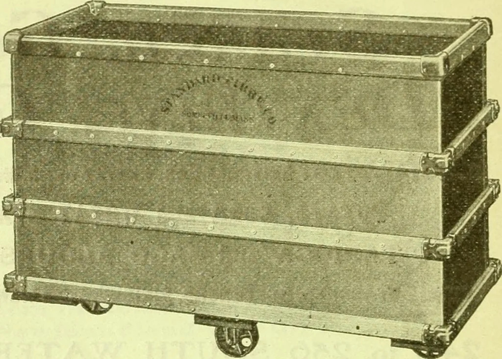 An illustration from Official American textile directory; containing reports of all the textile manufacturing establishments in the United States and Canada, together with the yarn trade index ... Comp. annually by the Textile world journal, 1915, leaf 631
