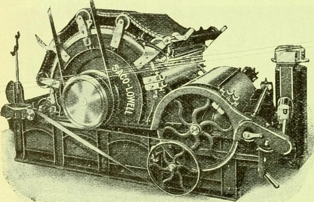 An illustration from Official American textile directory; containing reports of all the textile manufacturing establishments in the United States and Canada, together with the yarn trade index ... Comp. annually by the Textile world journal, 1915, leaf 67