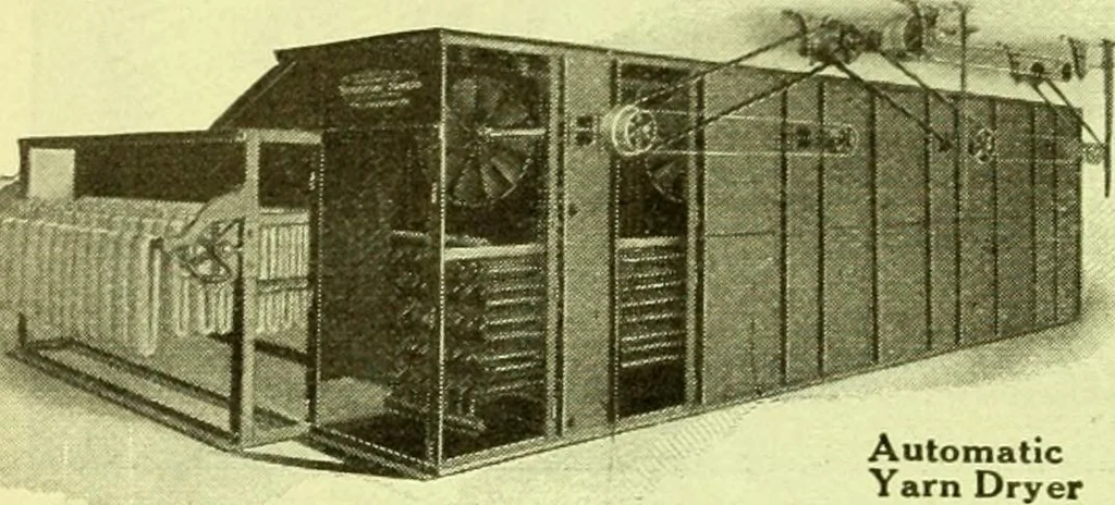 An illustration from Official American textile directory; containing reports of all the textile manufacturing establishments in the United States and Canada, together with the yarn trade index ... Comp. annually by the Textile world journal, 1915, leaf 7