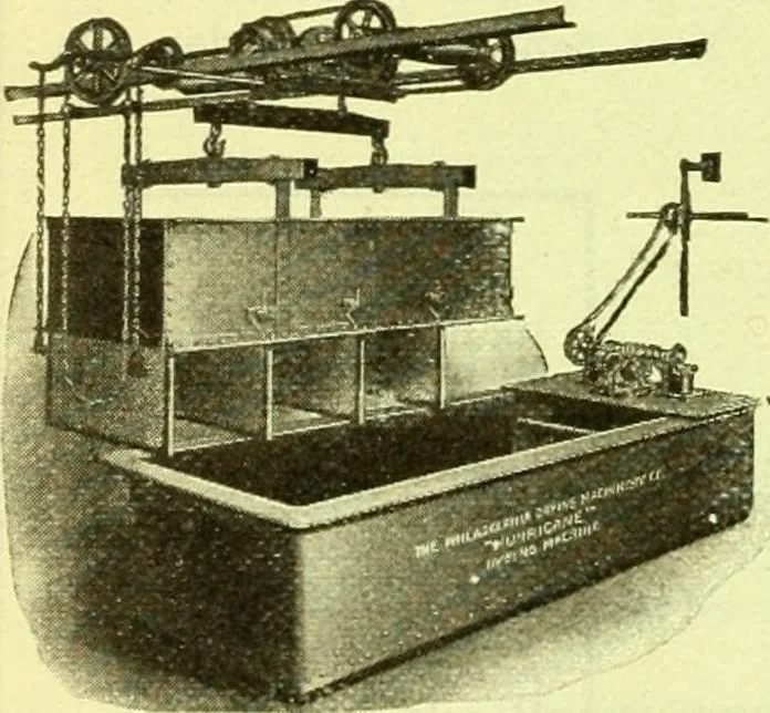 An illustration from Official American textile directory; containing reports of all the textile manufacturing establishments in the United States and Canada, together with the yarn trade index ... Comp. annually by the Textile world journal, 1915, leaf 7