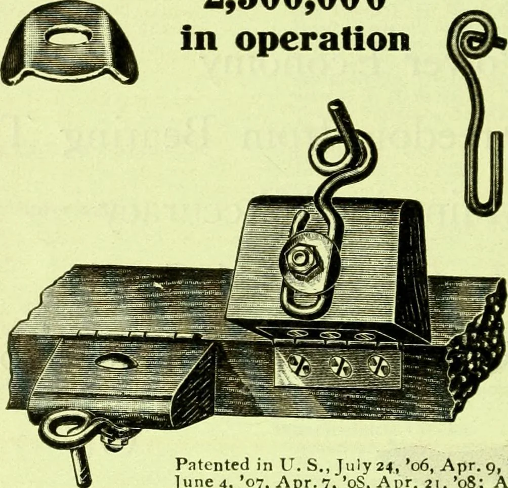 An illustration from Official American textile directory; containing reports of all the textile manufacturing establishments in the United States and Canada, together with the yarn trade index ... Comp. annually by the Textile world journal, 1915, leaf 87