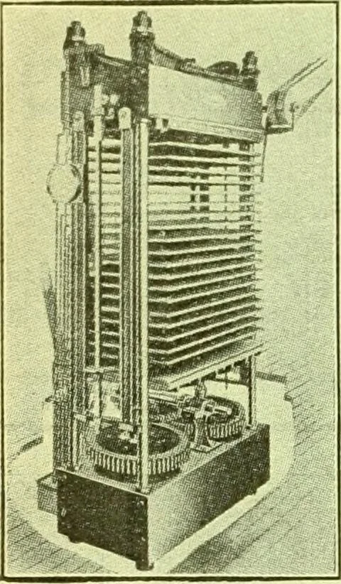 An illustration from Official American textile directory; containing reports of all the textile manufacturing establishments in the United States and Canada, together with the yarn trade index ... Comp. annually by the Textile world journal, 1915, leaf 91